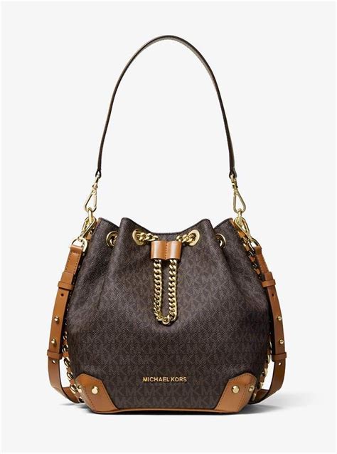 michael kors drawstring handbags|michael kors alanis bucket bag.